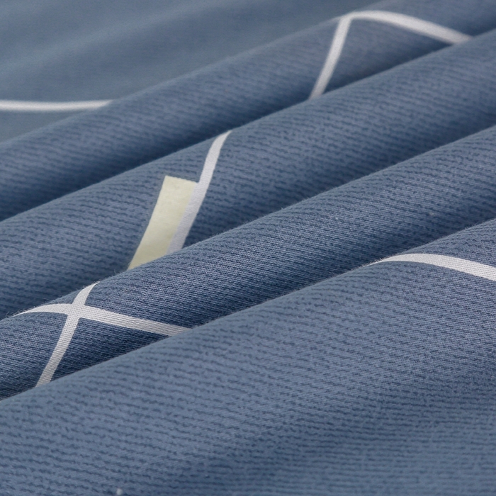 91家纺网 家纺一手货源 找家纺 乐旗家纺 2025新款A类AB版全棉环保印花学生上下铺宿舍三件套六件套 凯尔洛