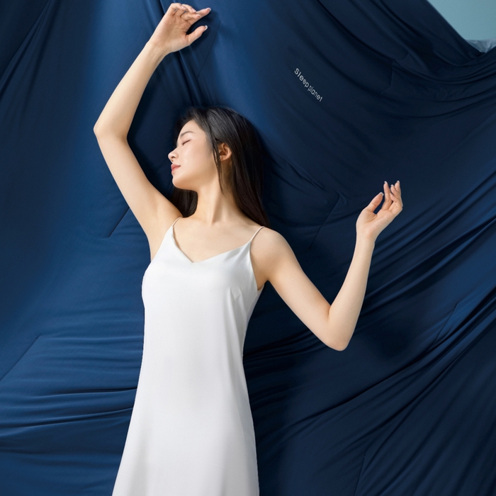 91家纺网 家纺一手货源 找家纺 （总）玛德琳 2025新款冷暖深睡控温夏被