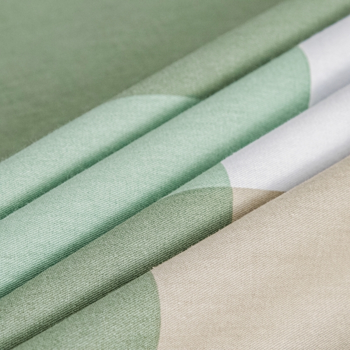 91家纺网 家纺一手货源 找家纺 乐旗家纺 2025新款A类AB版全棉环保印花学生上下铺宿舍三件套六件套 校园笔记-绿