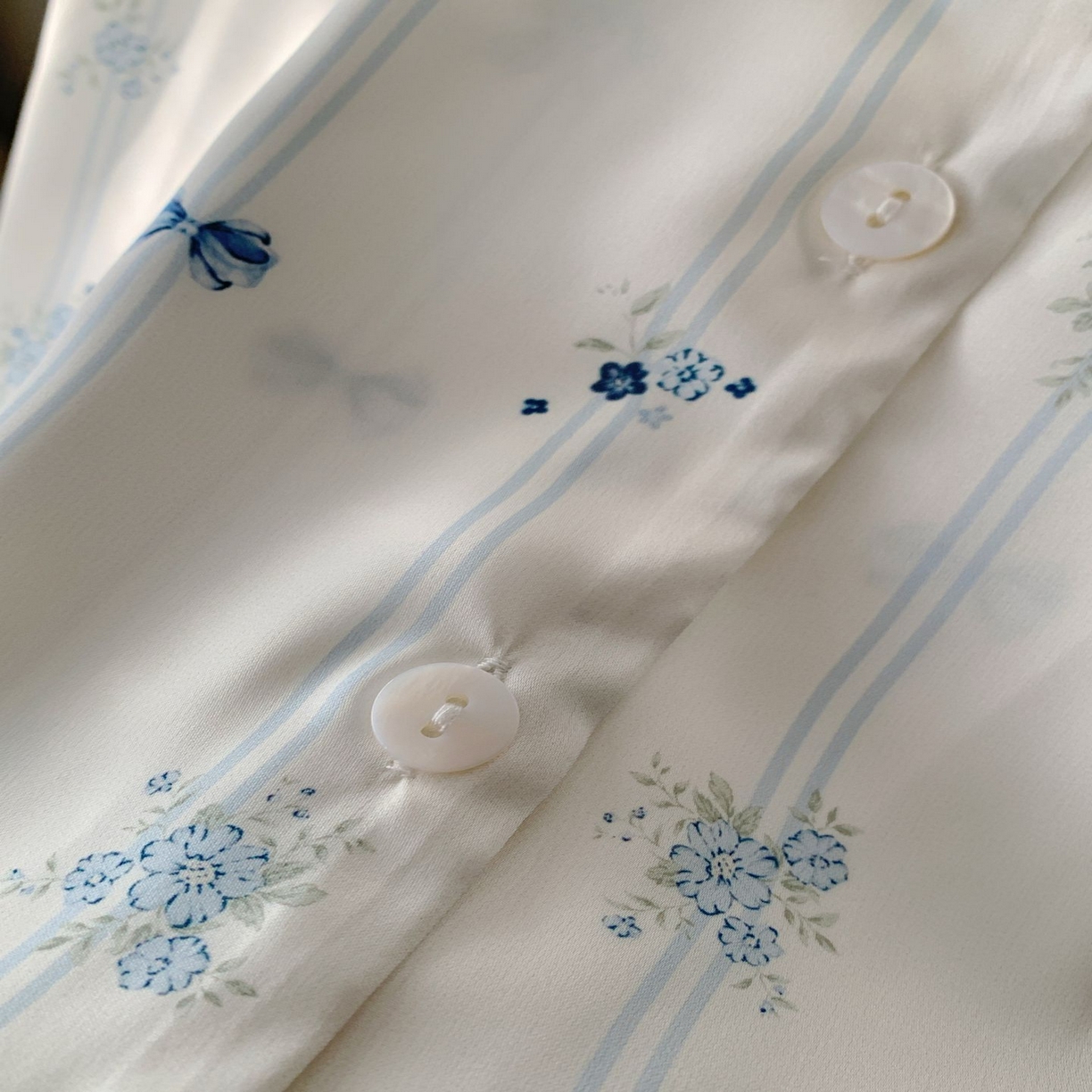 91家纺网 家纺一手货源 找家纺 （总）妍景2025新款冰雪丝-蓝风铃家居服