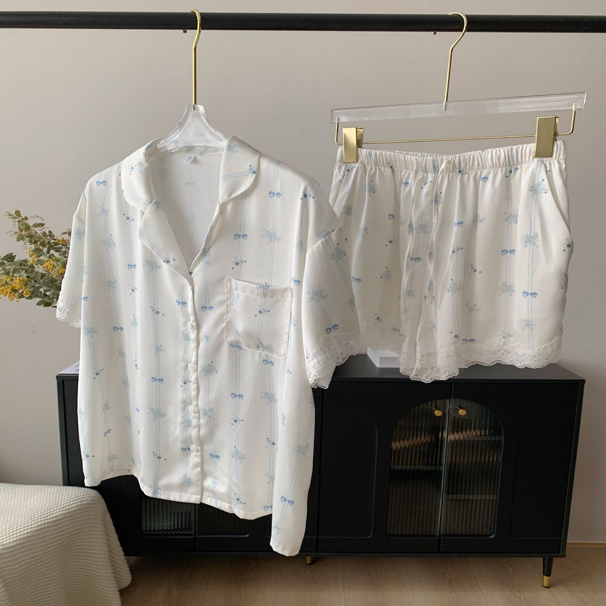 （总）妍景2025新款冰雪丝-蓝风铃家居服