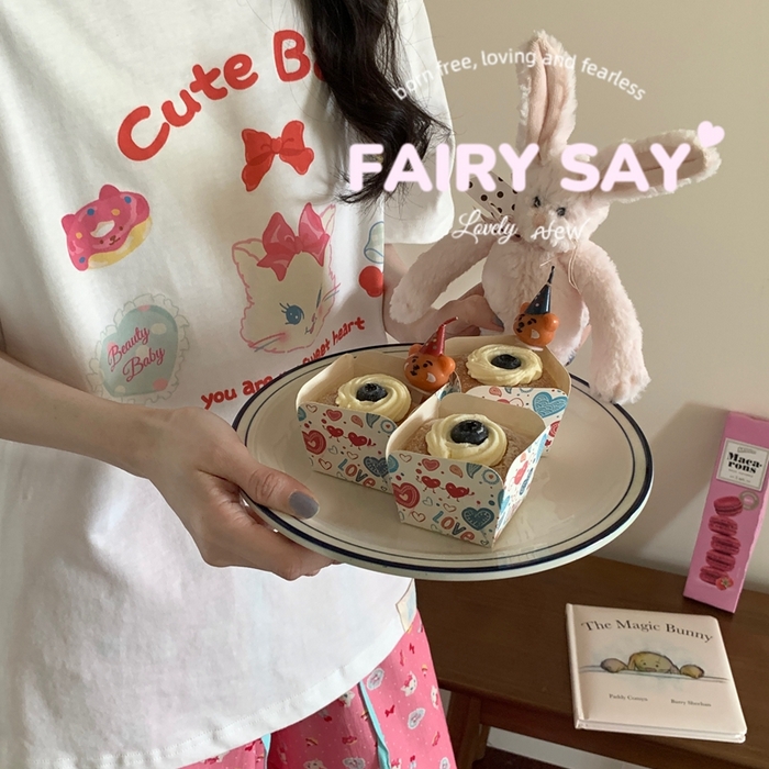 91家纺网 家纺一手货源 找家纺 （总）妍景2025新款宅家少女睡衣短袖长裤