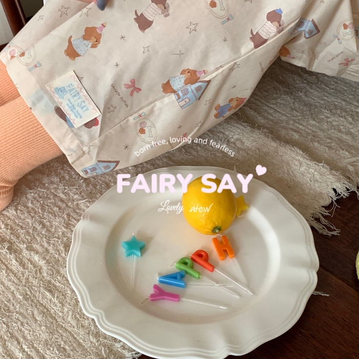 91家纺网 家纺一手货源 找家纺 妍景2025新款宅家少女睡衣短袖长裤 外拍狗狗