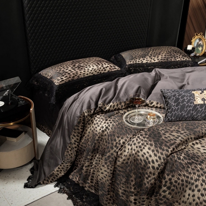 91家纺网 家纺一手货源 找家纺 仰望纺织2025新款高端色织大提花专柜加厚四件套韩式轻奢四件套 凯撒大帝