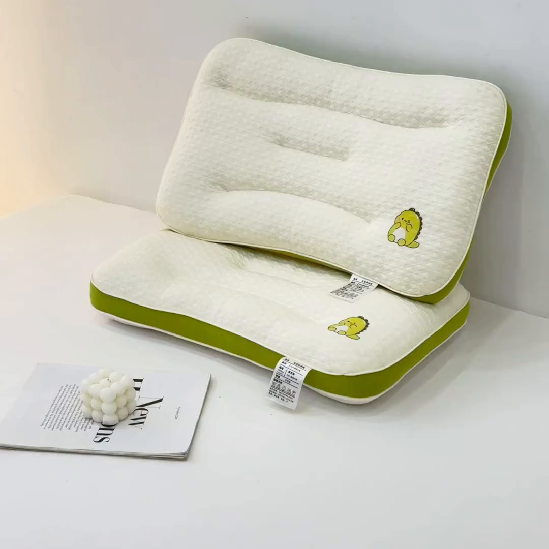 91家纺网 家纺一手货源 找家纺 （总）卓昌枕芯2025新款小恐龙云柔舒适儿童枕 枕头枕芯