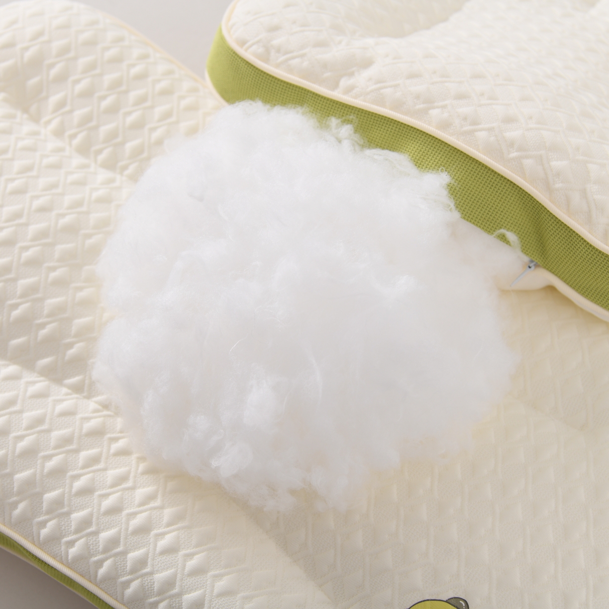 91家纺网 家纺一手货源 找家纺 卓昌枕芯2025新款小恐龙云柔舒适儿童枕 枕头枕芯 小恐龙儿童枕30x50cm