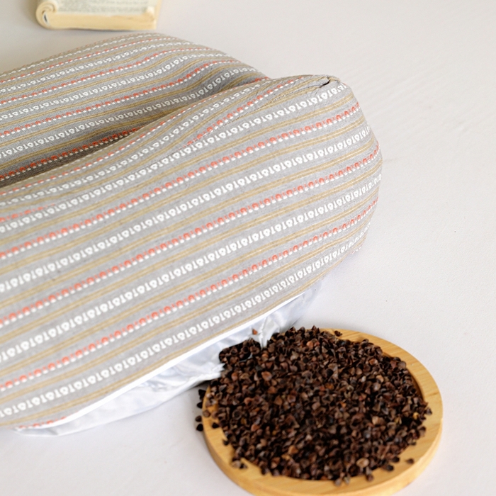 91家纺网 家纺一手货源 找家纺 卓昌2025春夏新款三角牵引组合荞麦枕 枕头枕芯 三角牵引枕-卡其色一对