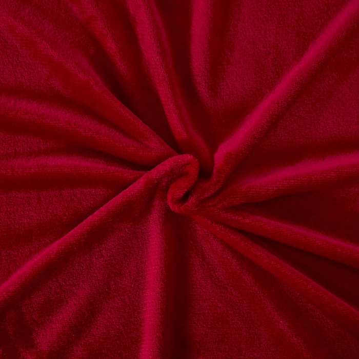 91家纺网 家纺一手货源 找家纺 胜百毛毯 2025新款平方克重200克双面法兰绒毛毯 酒红