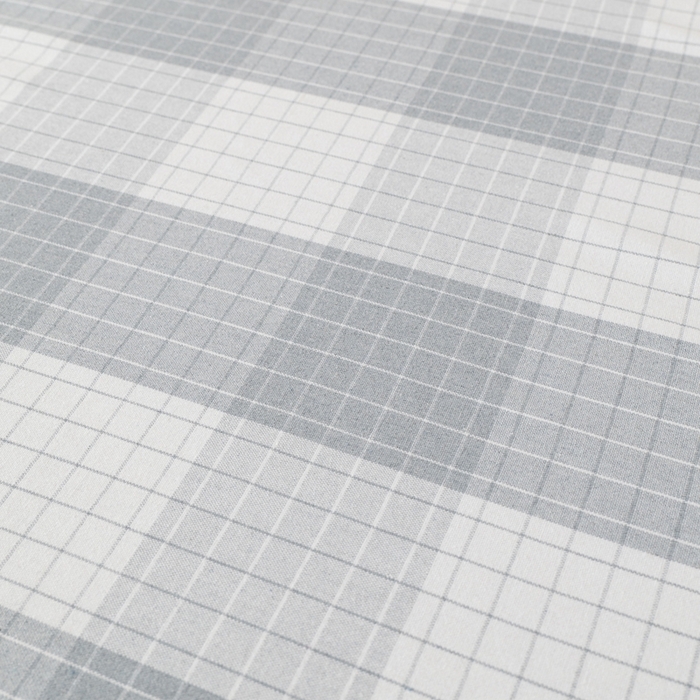 91家纺网 家纺一手货源 找家纺 居美良品2025新款100%全棉色织老粗布床单 素雅-灰格