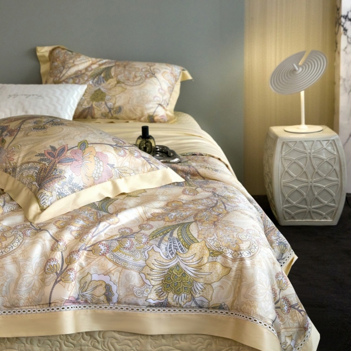 91家纺网 家纺一手货源 找家纺 淼铭 2025新品莱赛尔夏被床盖四件套-花影系列（电商控价538） 黄色