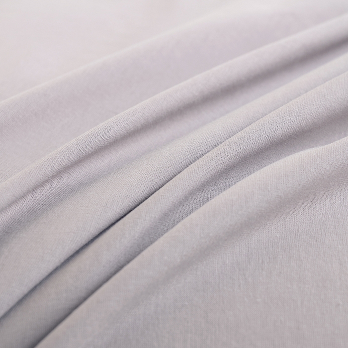 91家纺网 家纺一手货源 找家纺 居美良品2025新款100%全棉A类水洗棉床单 高冷灰