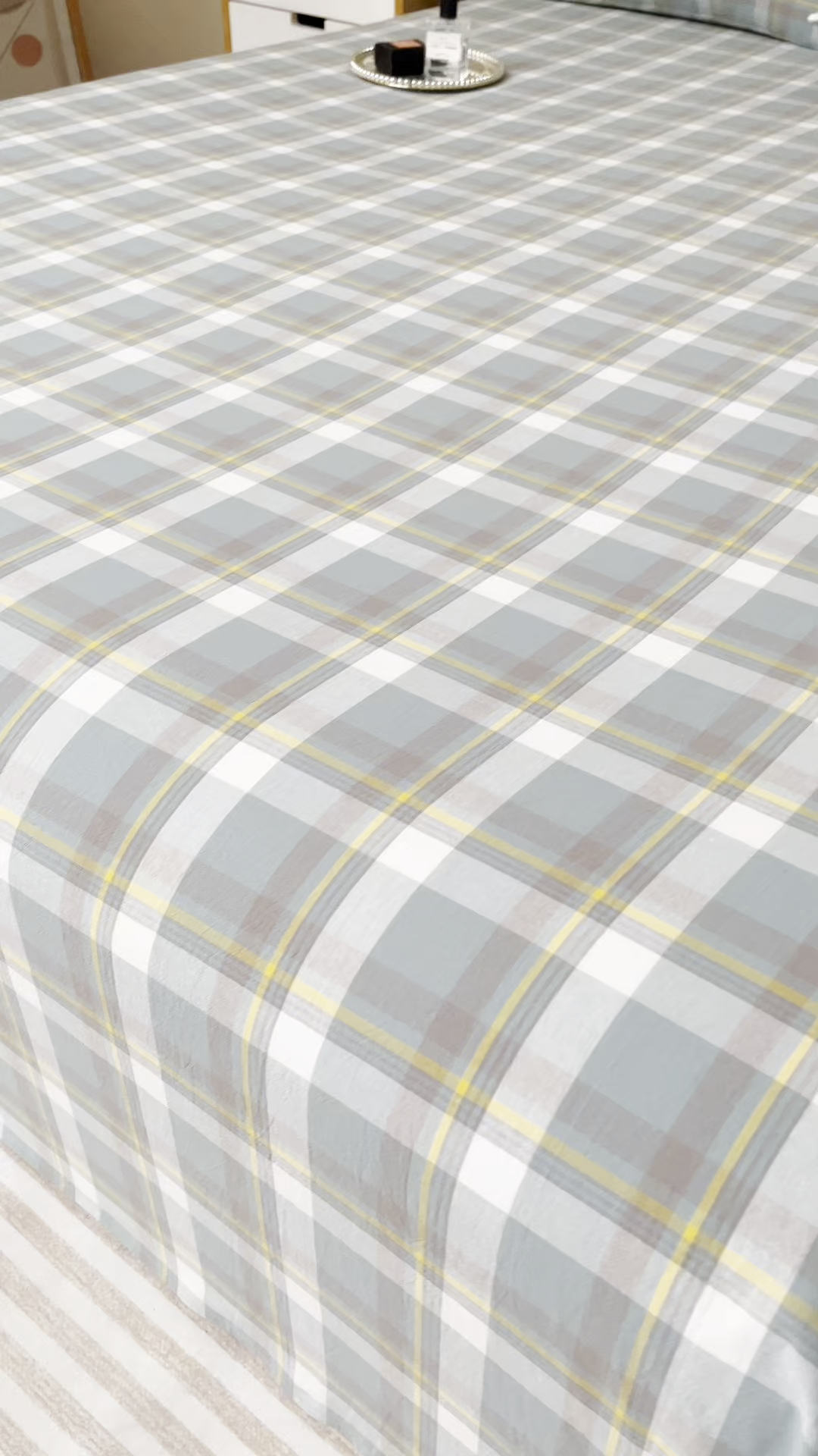 91家纺网 家纺一手货源 找家纺 居美良品2025新款100%全棉A类水洗棉床单 静雅-绿