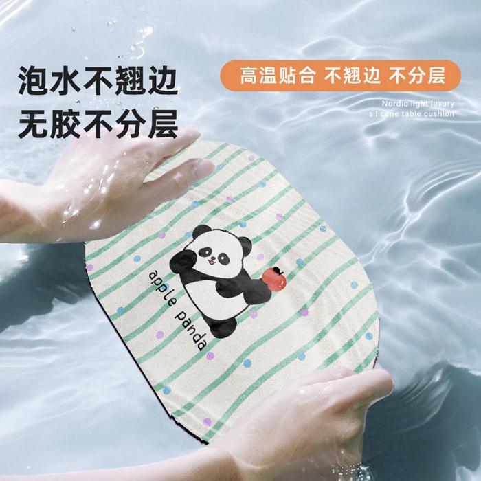 91家纺网 家纺一手货源 找家纺 卡初2025新款 硅藻泥-浴室 G-1412【竹林熊猫】50*80 