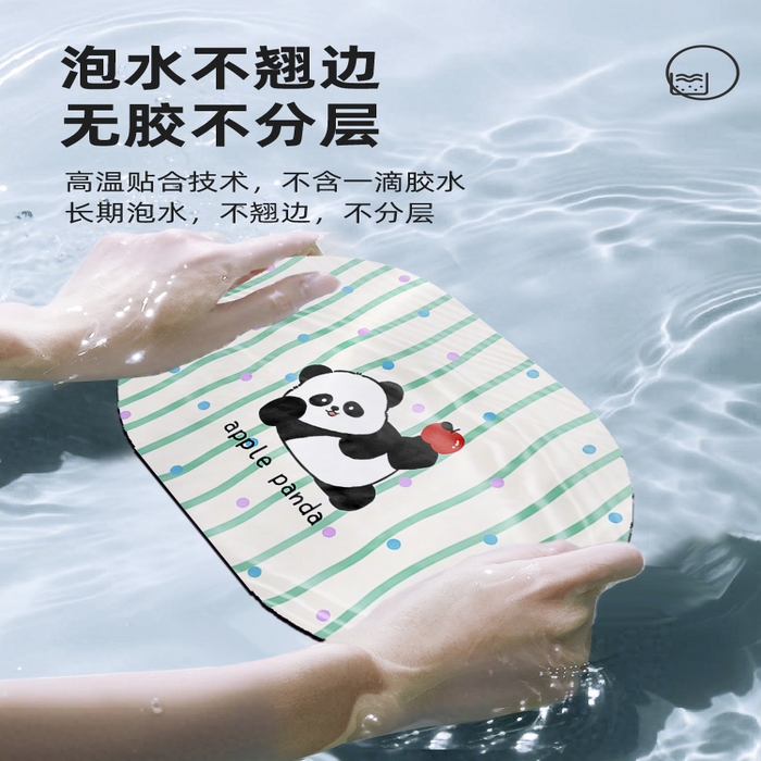 91家纺网 家纺一手货源 找家纺 卡初2025新款 硅藻泥-浴室 G-1412【竹林熊猫】50*80 