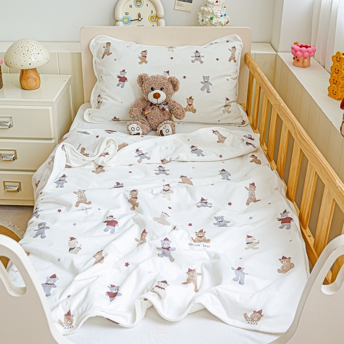 91家纺网 家纺一手货源 找家纺 （总）耀悦家纺  2025新款A类纯棉针织棉夏被里外全棉可拆卸被套