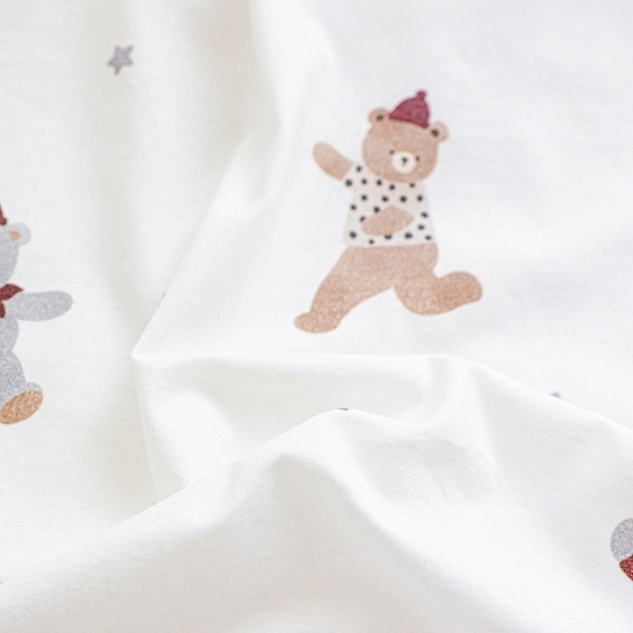 91家纺网 家纺一手货源 找家纺 耀悦家纺  2025新款A类纯棉针织棉夏被里外全棉可拆卸被套 baby熊