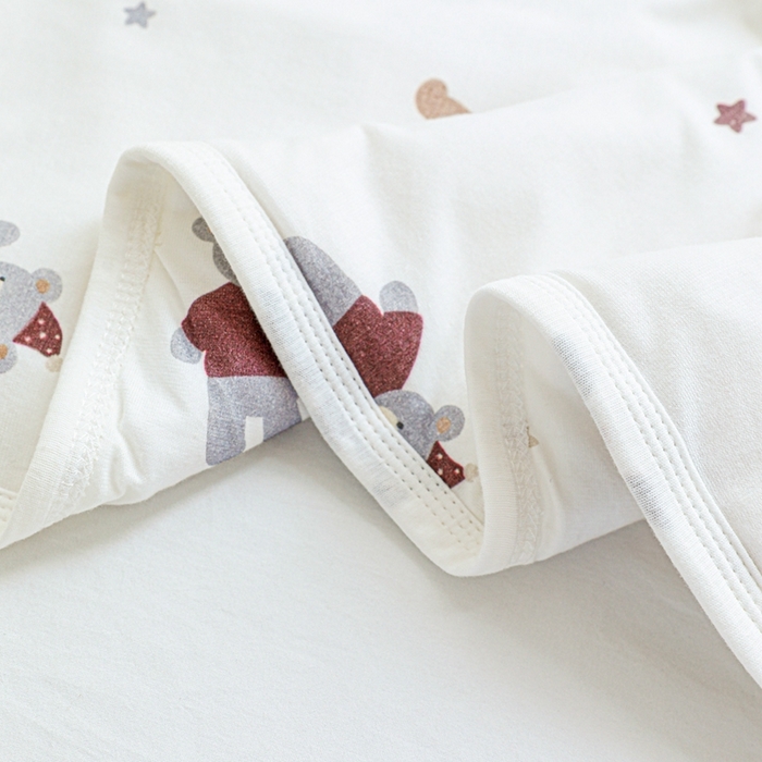 91家纺网 家纺一手货源 找家纺 耀悦家纺  2025新款A类纯棉针织棉夏被里外全棉可拆卸被套 baby熊