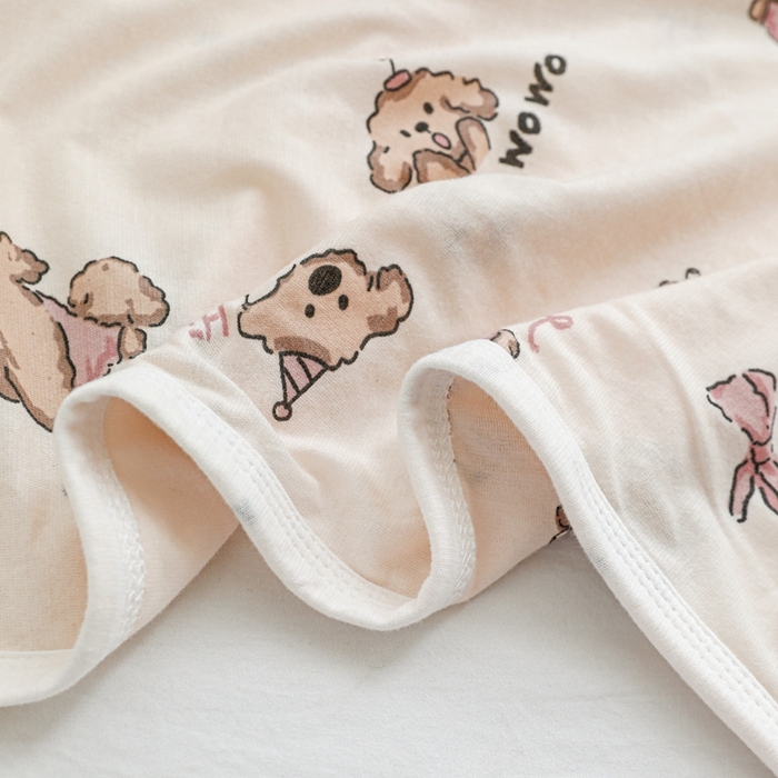 91家纺网 家纺一手货源 找家纺 耀悦家纺  2025新款A类纯棉针织棉夏被里外全棉可拆卸被套 零食小狗