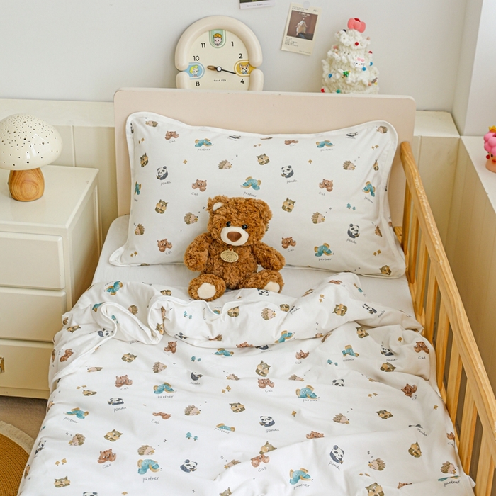 91家纺网 家纺一手货源 找家纺 耀悦家纺  2025新款A类纯棉针织棉夏被里外全棉可拆卸被套 游乐园