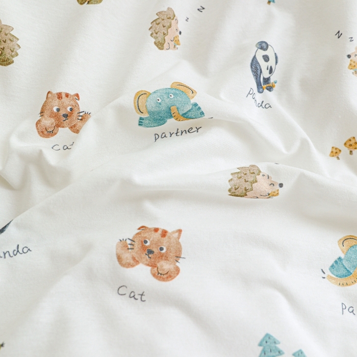 91家纺网 家纺一手货源 找家纺 耀悦家纺  2025新款A类纯棉针织棉夏被里外全棉可拆卸被套 游乐园