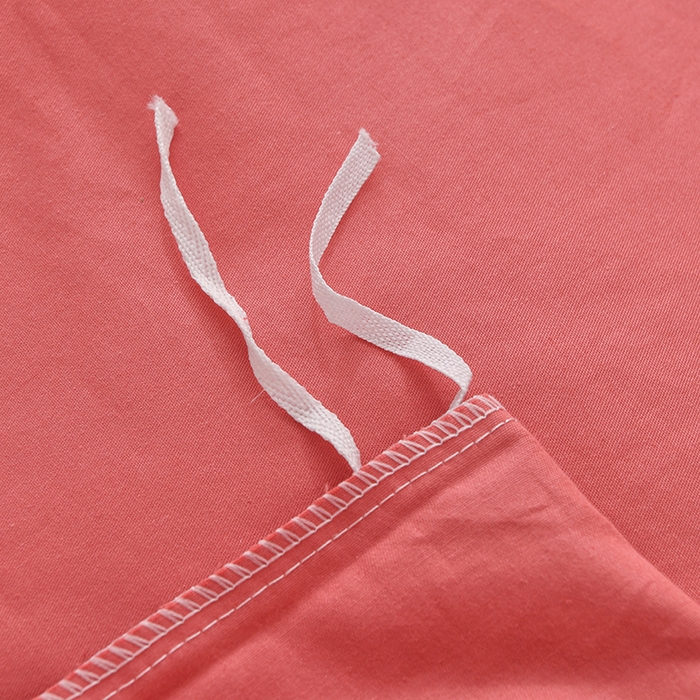 91家纺网 家纺一手货源 找家纺 （总）宇彬家纺 2025直播新款13374全棉母婴级简约轻奢贴画纯色单被套斜纹贡缎新疆长绒贴标款无印风系列