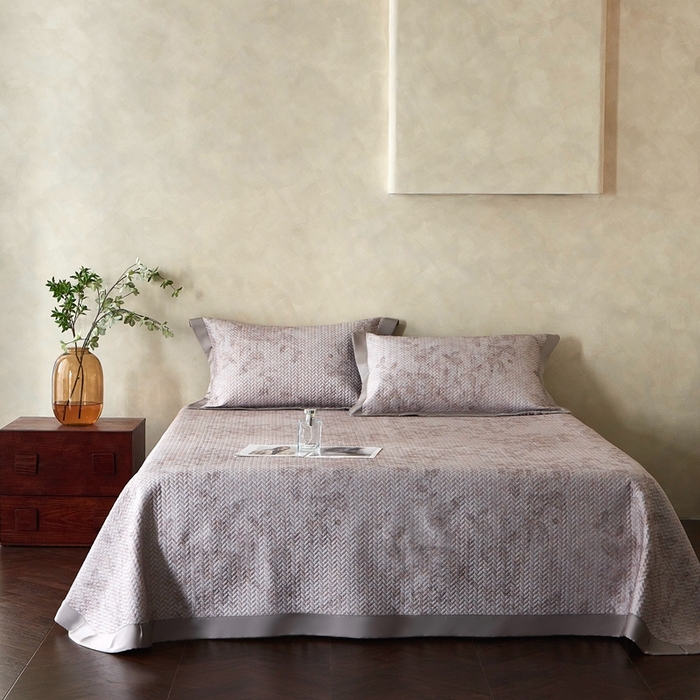 （总）朵美2025新款【DM】高端天竹纤维凉席（床铺款）