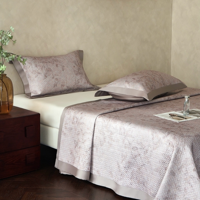 91家纺网 家纺一手货源 找家纺 （总）朵美2025新款【DM】高端天竹纤维凉席（床铺款）