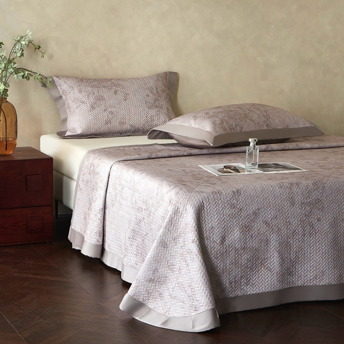 91家纺网 家纺一手货源 找家纺 （总）朵美2025新款【DM】高端天竹纤维凉席（床铺款）