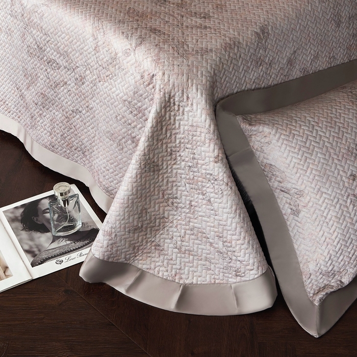 91家纺网 家纺一手货源 找家纺 （总）朵美2025新款【DM】高端天竹纤维凉席（床铺款）