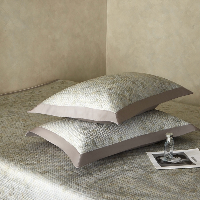 91家纺网 家纺一手货源 找家纺 朵美2025新款【DM】高端天竹纤维凉席（床铺款） 青绿色