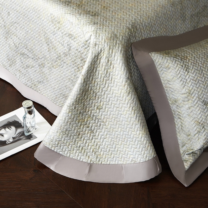 91家纺网 家纺一手货源 找家纺 朵美2025新款【DM】高端天竹纤维凉席（床铺款） 青绿色