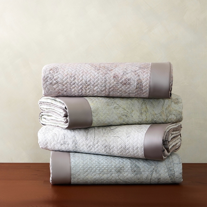 91家纺网 家纺一手货源 找家纺 朵美2025新款【DM】高端天竹纤维凉席（床铺款） 组合图（仅供参考）