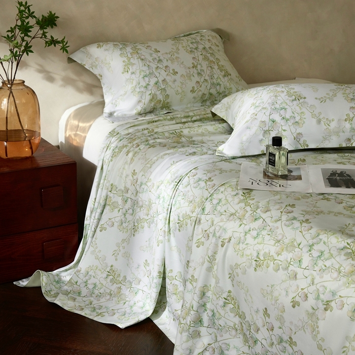 91家纺网 家纺一手货源 找家纺 （总）朵美2025新款【DM】天竹纤维软席三件套