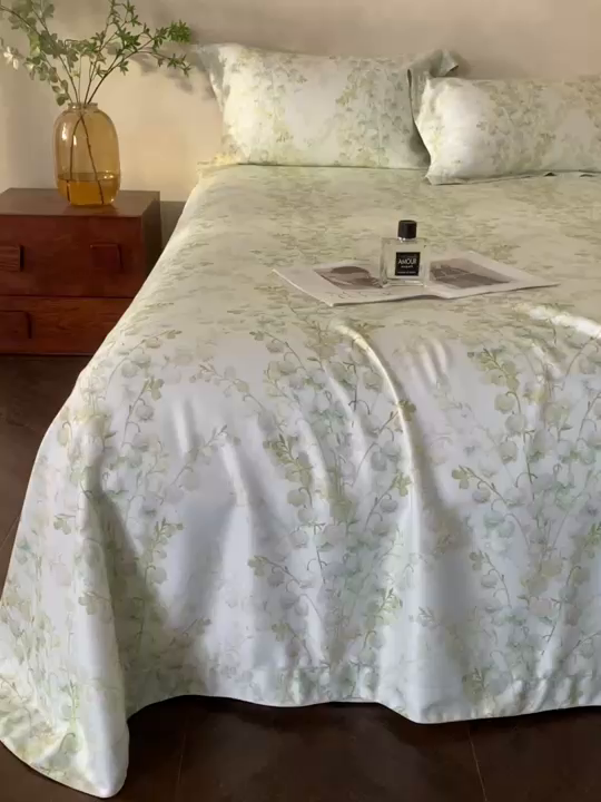 91家纺网 家纺一手货源 找家纺 （总）朵美2025新款【DM】天竹纤维软席三件套