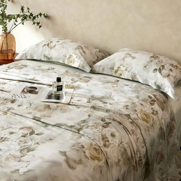 91家纺网 家纺一手货源 找家纺 朵美2025新款【DM】天竹纤维软席三件套 觅影