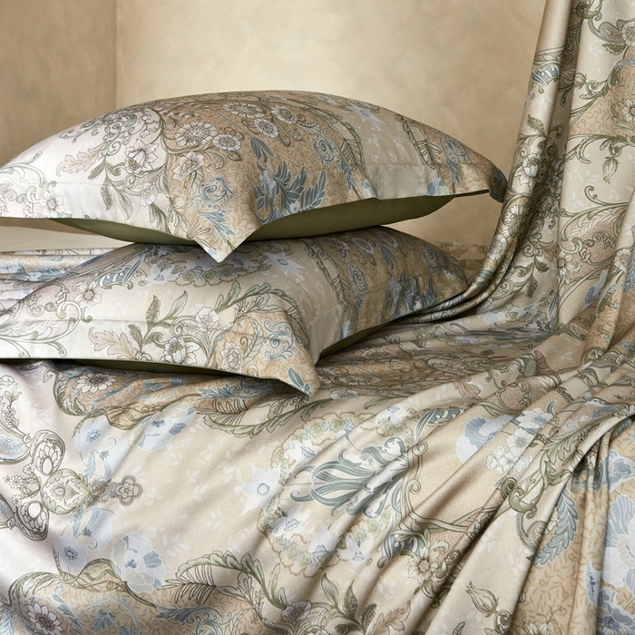 91家纺网 家纺一手货源 找家纺 朵美2025新款【DM】天竹纤维软席三件套 怡然