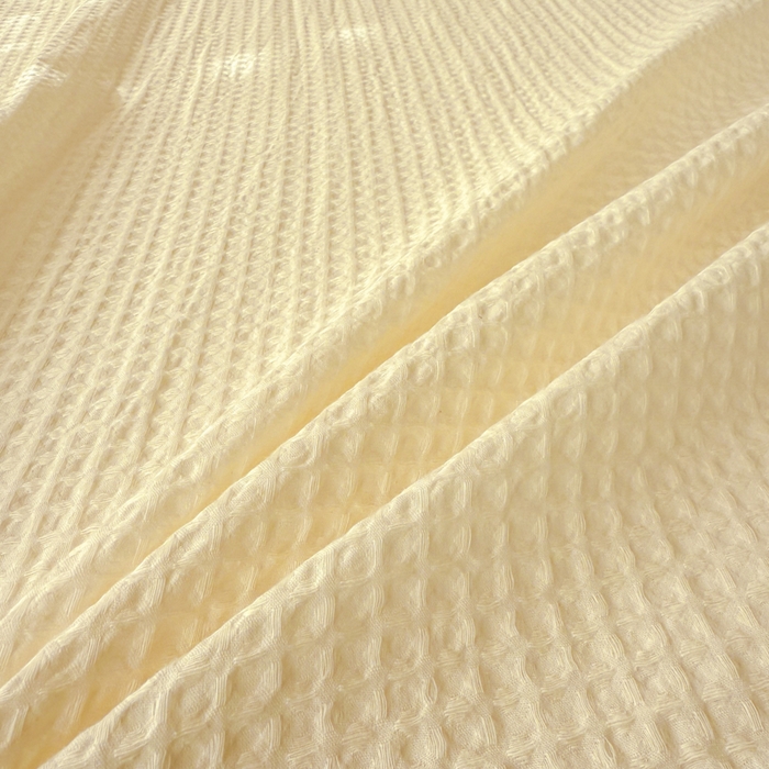 91家纺网 家纺一手货源 找家纺 眠博士 2025新款全棉纯棉华夫格学生床床垫套床垫套单件单床垫套 华夫格床垫套 珍珠白