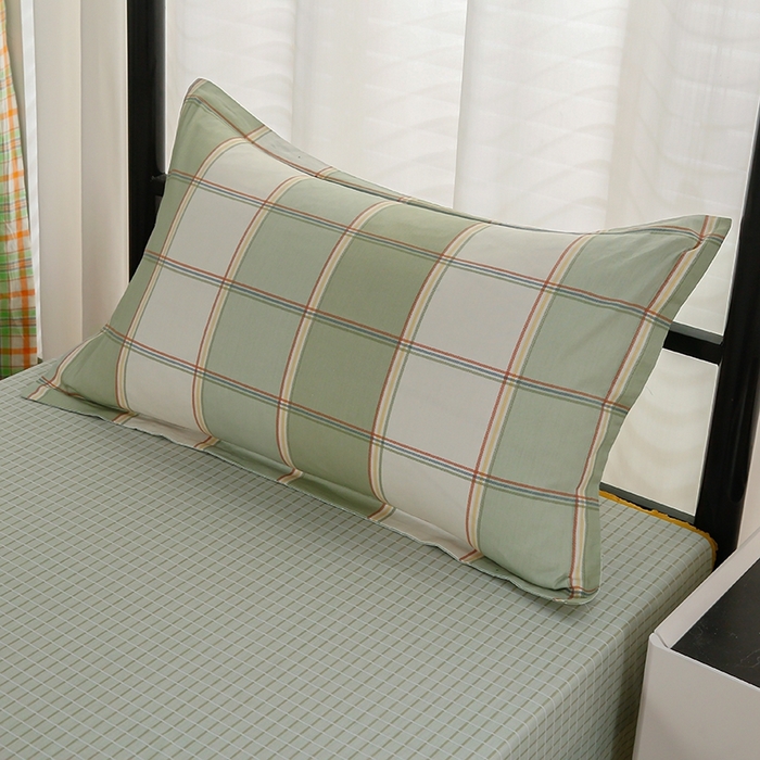 91家纺网 家纺一手货源 找家纺 乐旗家纺 2025新款A类AB版全棉环保印花学生上下铺宿舍三件套六件套 闲趣-绿