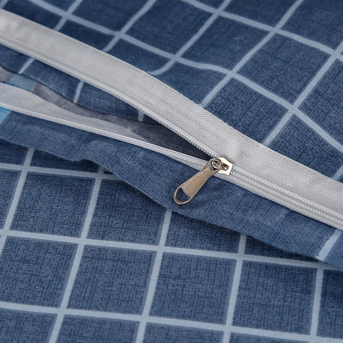 91家纺网 家纺一手货源 找家纺 乐旗家纺 2025新款A类AB版全棉环保印花学生上下铺宿舍三件套六件套 千百度