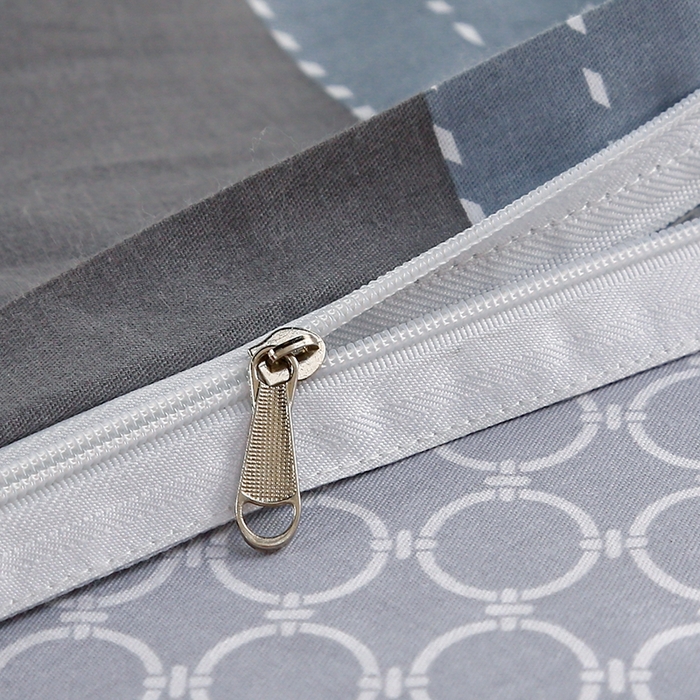 91家纺网 家纺一手货源 找家纺 乐旗家纺 2025新款A类AB版全棉环保印花学生上下铺宿舍三件套六件套 莫斯格