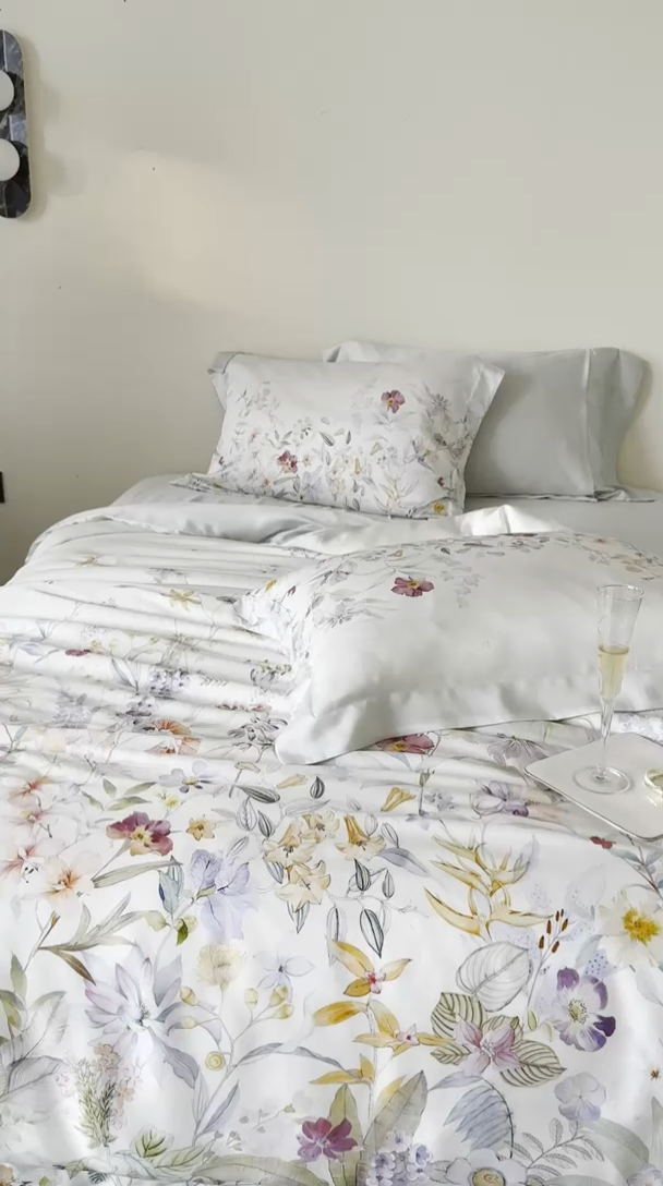 91家纺网 家纺一手货源 找家纺 （总）馨蕊家居 2025新款80SLF奥地利兰精天丝四件套-知否