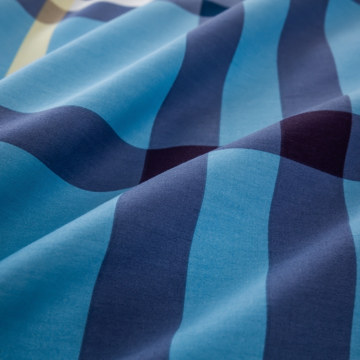 91家纺网 家纺一手货源 找家纺 上学郎家居 2025新款全棉13372学生三件套100棉单人床纯棉六件套学生宿舍床上用品 苏格兰