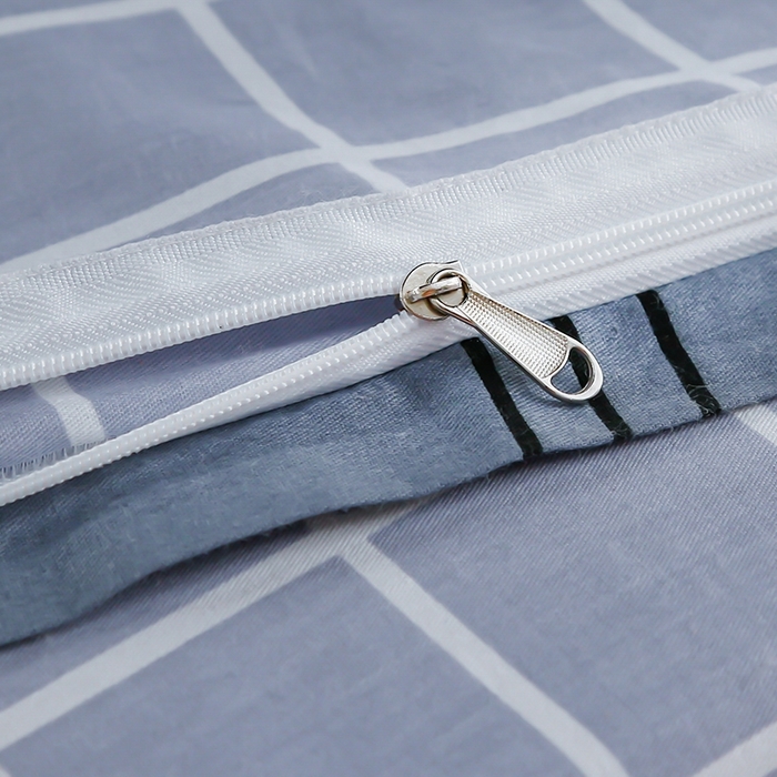 91家纺网 家纺一手货源 找家纺 乐旗家纺 2025新款A类AB版全棉环保印花学生上下铺宿舍三件套六件套 校园风格