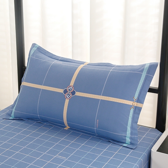 91家纺网 家纺一手货源 找家纺 乐旗家纺 2025新款A类AB版全棉环保印花学生上下铺宿舍三件套六件套 萨尔