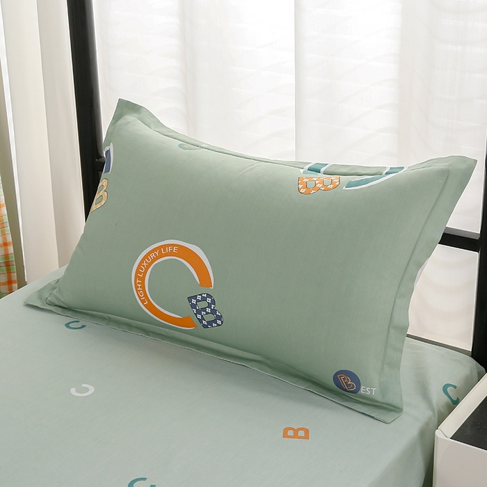 91家纺网 家纺一手货源 找家纺 乐旗家纺 2025新款A类AB版全棉环保印花学生上下铺宿舍三件套六件套 维卡