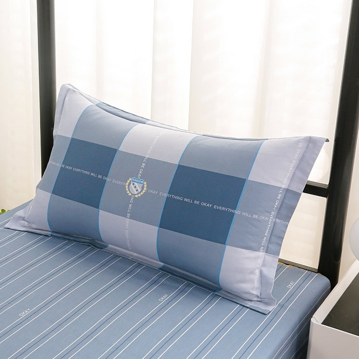 91家纺网 家纺一手货源 找家纺 乐旗家纺 2025新款A类AB版全棉环保印花学生上下铺宿舍三件套六件套 伊利亚