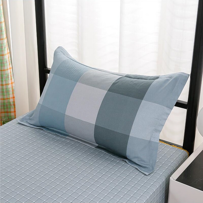 91家纺网 家纺一手货源 找家纺 乐旗家纺 2025新款A类AB版全棉环保印花学生上下铺宿舍三件套六件套 摩卡格调