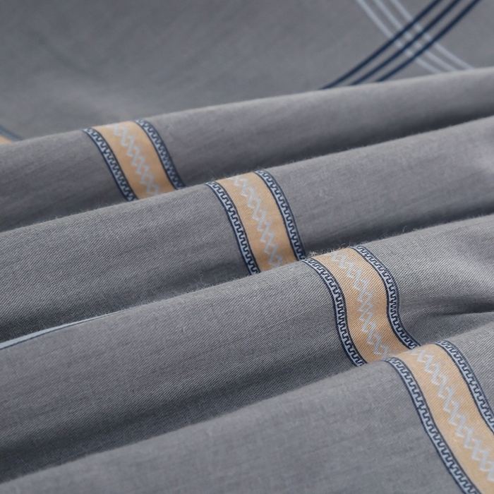 91家纺网 家纺一手货源 找家纺 乐旗家纺 2025新款A类AB版全棉环保印花学生上下铺宿舍三件套六件套 索尔