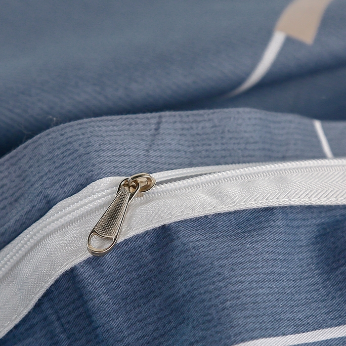 91家纺网 家纺一手货源 找家纺 乐旗家纺 2025新款A类AB版全棉环保印花学生上下铺宿舍三件套六件套 凯尔洛