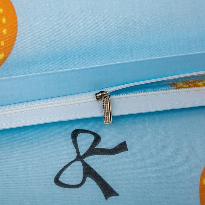 91家纺网 家纺一手货源 找家纺 上学郎家居 2025新款全棉13372学生三件套100棉单人床纯棉六件套学生宿舍床上用品 田园风情